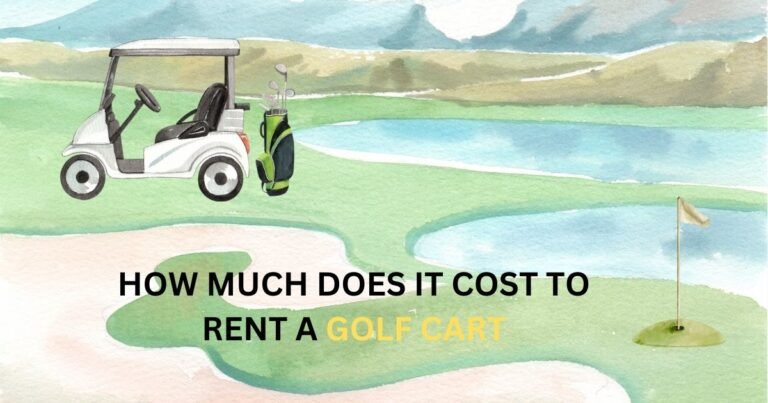 how much does it cost to rent a golf cart