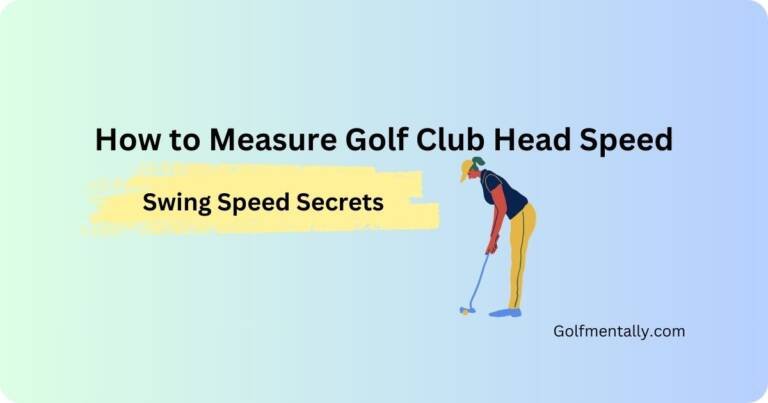 how to measure golf club head speed