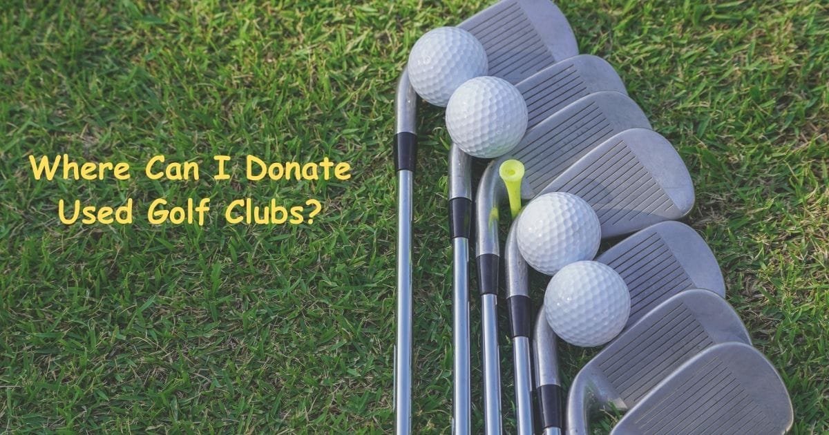 where can I donate used golf clubs