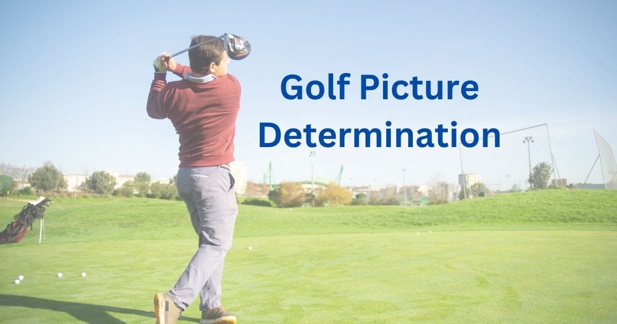 golf picture determination