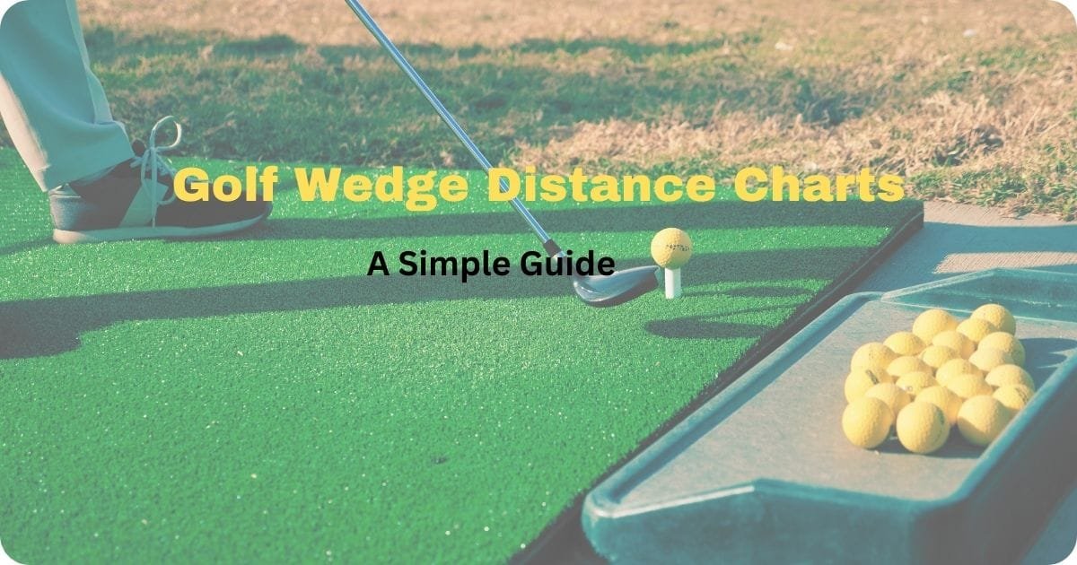 golf wedge distance chart