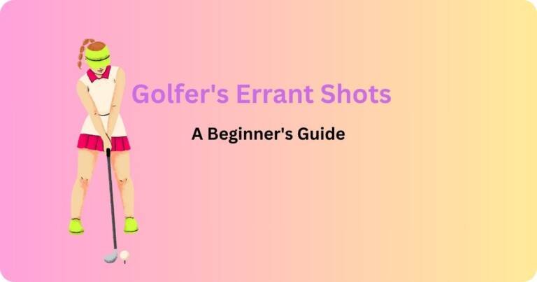 golfer's errant shots