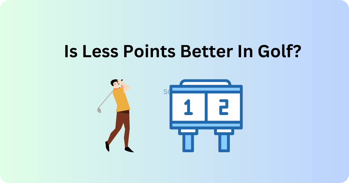 is less points better in golf