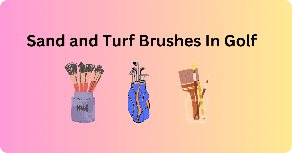 sand and turf brushes